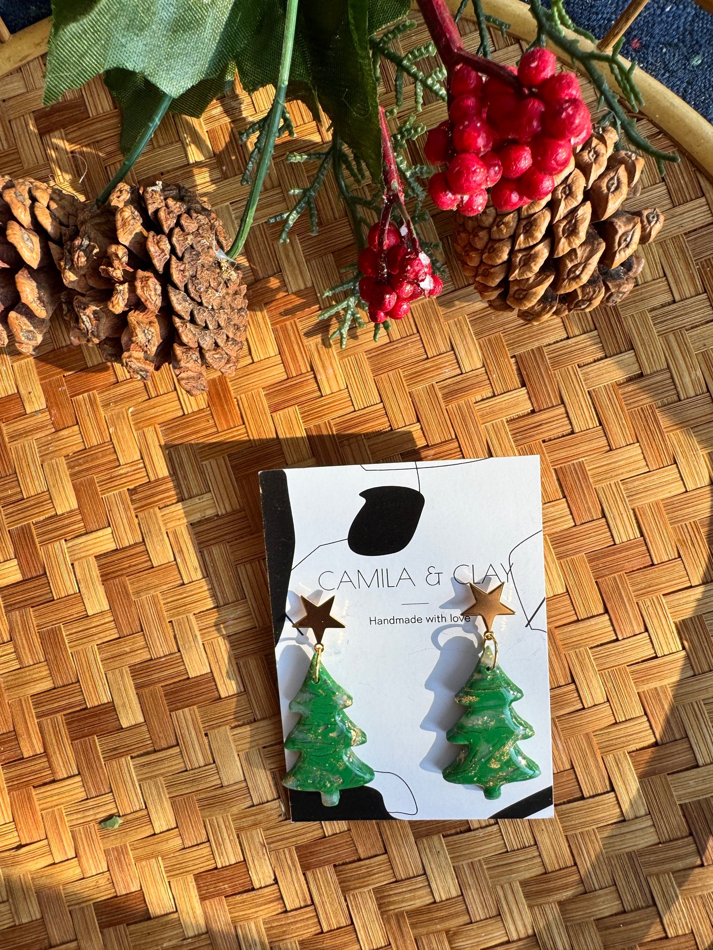 Large Faux Stone Christmas Tree