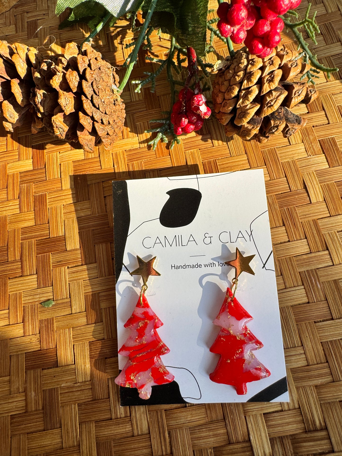 Large Faux Stone Christmas Tree