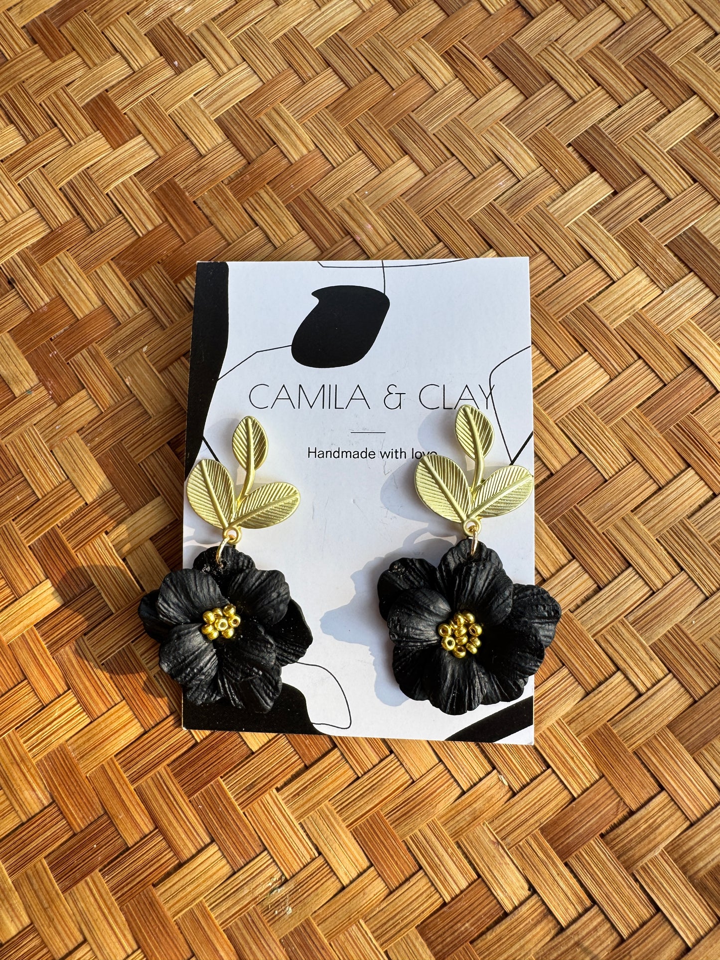 Handcrafted Floral Blooms Earrings