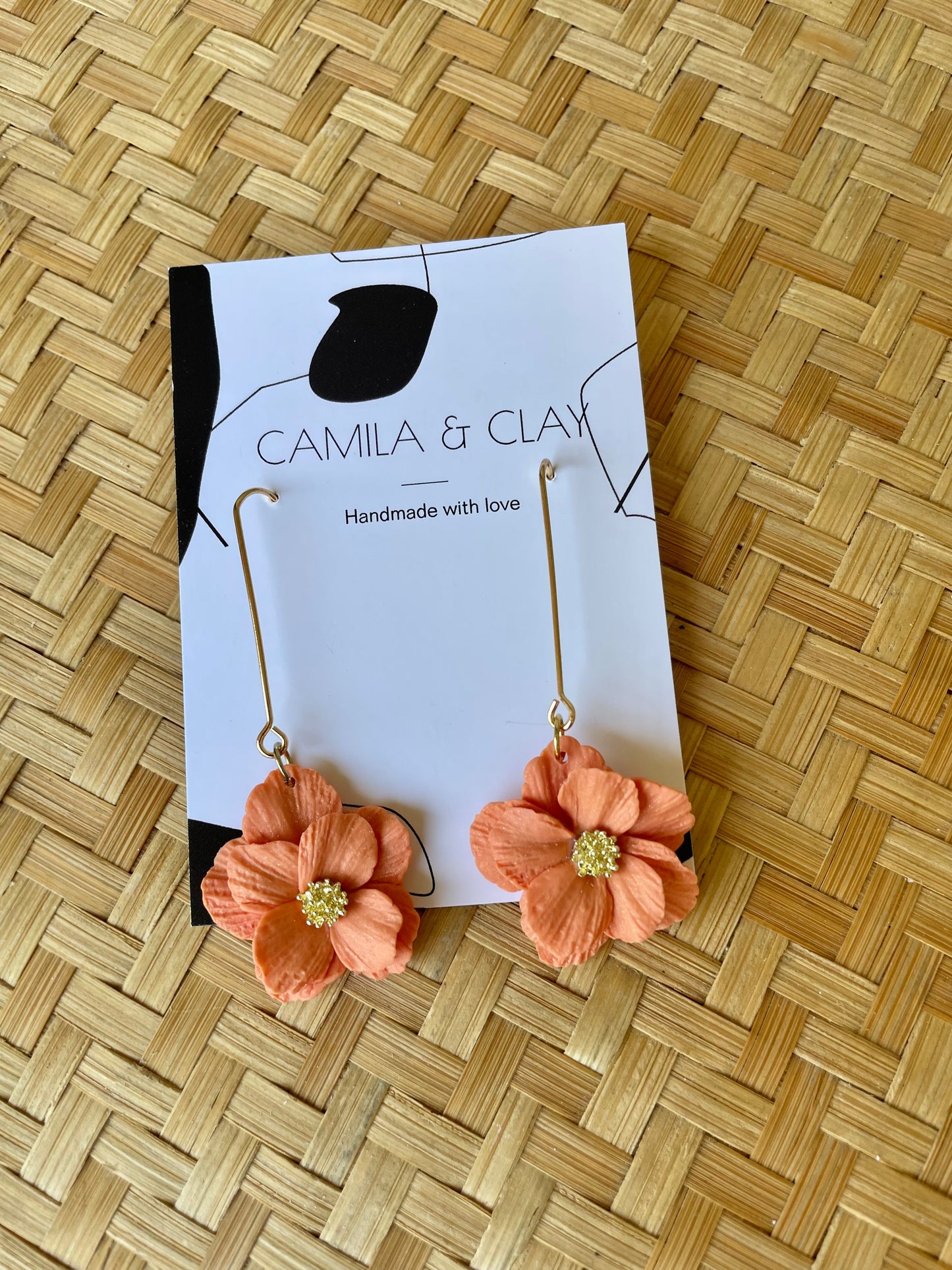 Handcrafted Floral Blooms Earrings