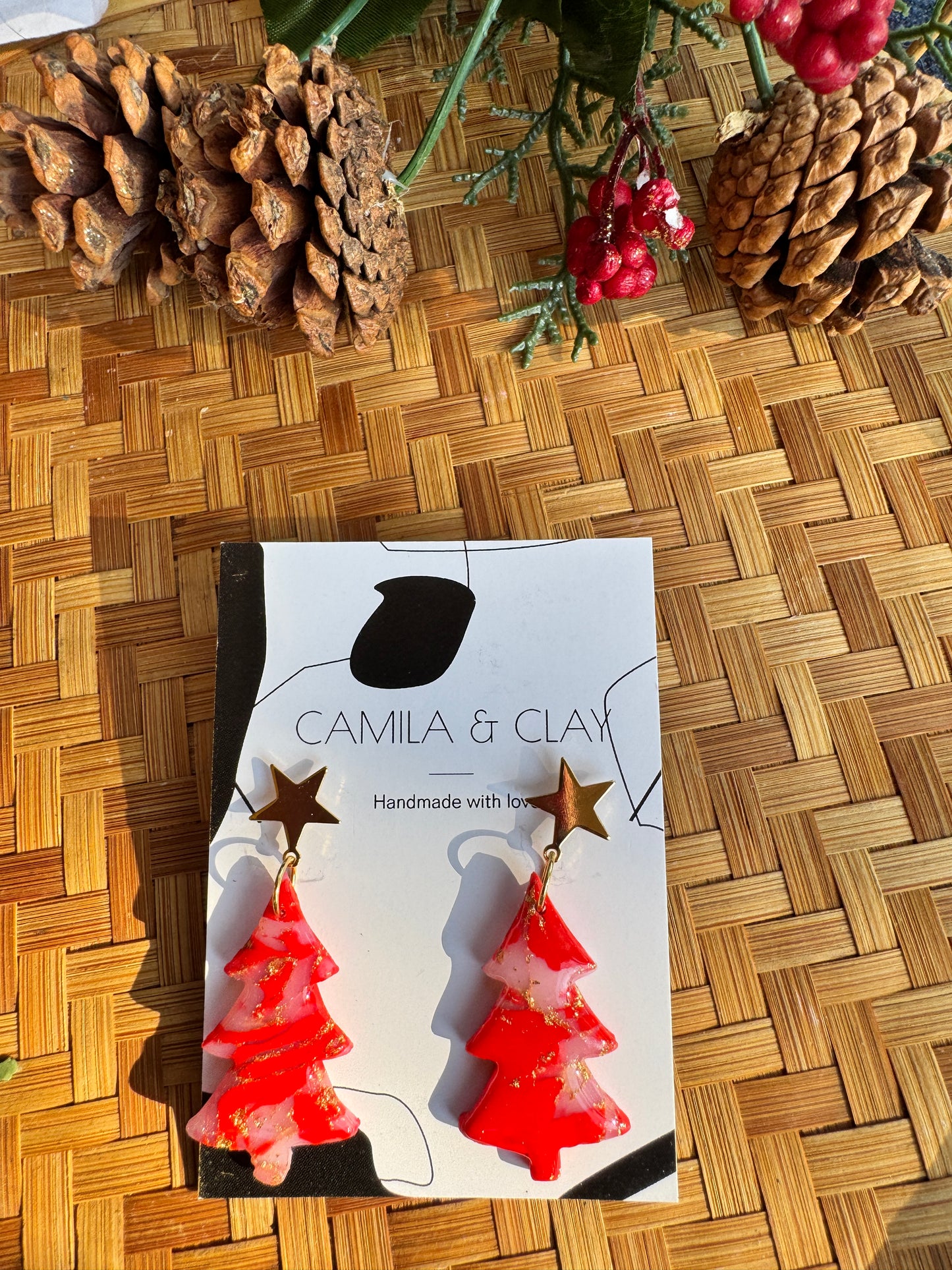 Large Faux Stone Christmas Tree